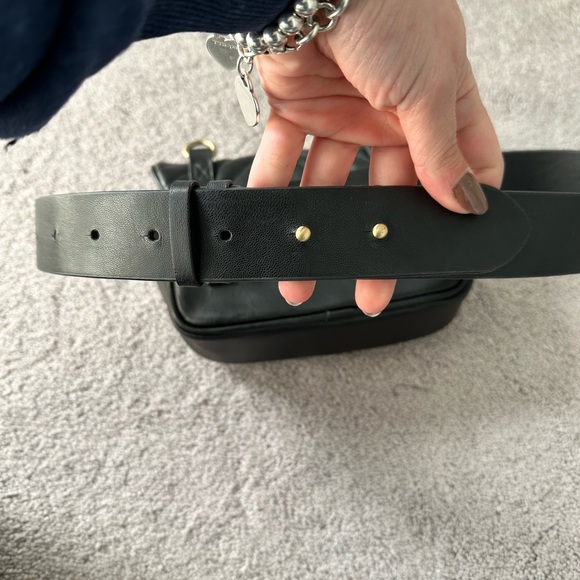 Zara Lionhead Crossbody Lions Bag Womens Medium Black - Picture 11 of 16